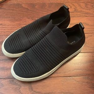 Madden Girl black slip on sneakers size 8